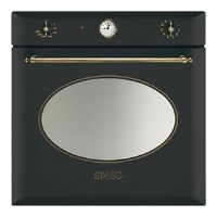 Духовой шкаф Smeg SF855AO черный