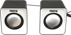 Компьютерная акустика Dialog Colibri AC-02UP Black white